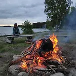 Zakatek Wdzydze -domek Nr 7 W Pierwszej Linii Od Jeziora