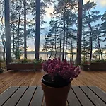 Zakatek Wdzydze -domek Nr 7 W Pierwszej Linii Od Jeziora * Borsk