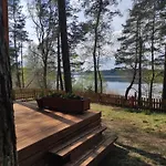 Zakatek Wdzydze -domek Nr 7 W Pierwszej Linii Od Jeziora * Borsk