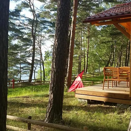 Zakatek Wdzydze -domek Nr 7 W Pierwszej Linii Od Jeziora Borsk