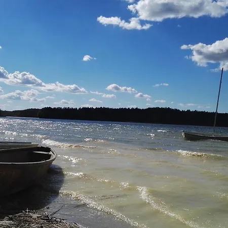 Zakatek Wdzydze -domek Nr 7 W Pierwszej Linii Od Jeziora Ferienhaus Borsk