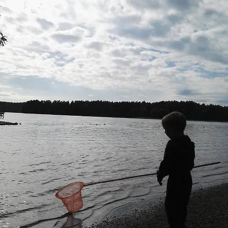 Zakatek Wdzydze -domek Nr 7 W Pierwszej Linii Od Jeziora