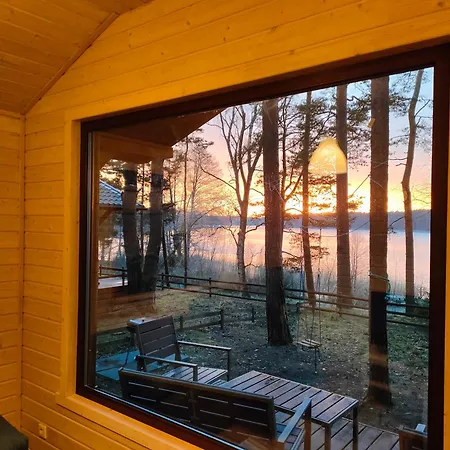 Zakatek Wdzydze -domek Nr 7 W Pierwszej Linii Od Jeziora *