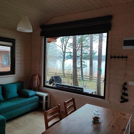 Zakatek Wdzydze -domek Nr 7 W Pierwszej Linii Od Jeziora * Borsk