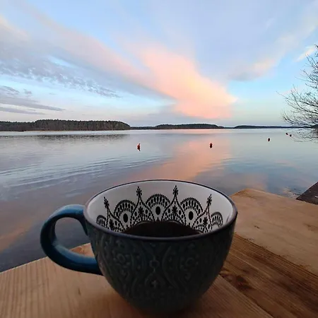 Zakatek Wdzydze -domek Nr 7 W Pierwszej Linii Od Jeziora * Borsk