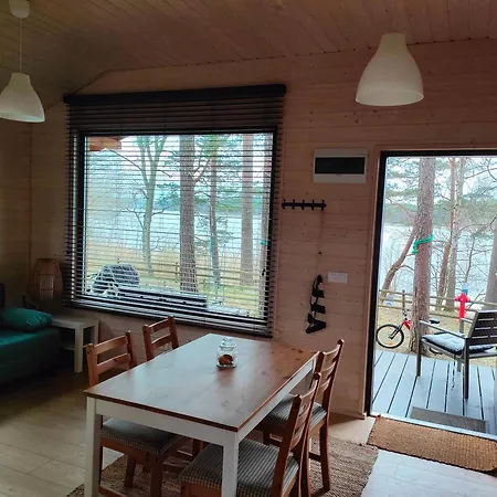 Zakatek Wdzydze -domek Nr 7 W Pierwszej Linii Od Jeziora *