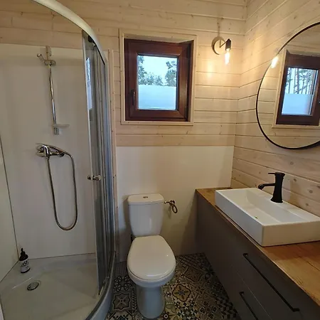 Zakatek Wdzydze -domek Nr 7 W Pierwszej Linii Od Jeziora Ferienhaus