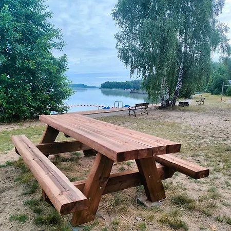Zakatek Wdzydze -domek Nr 7 W Pierwszej Linii Od Jeziora Semesterbostad *
