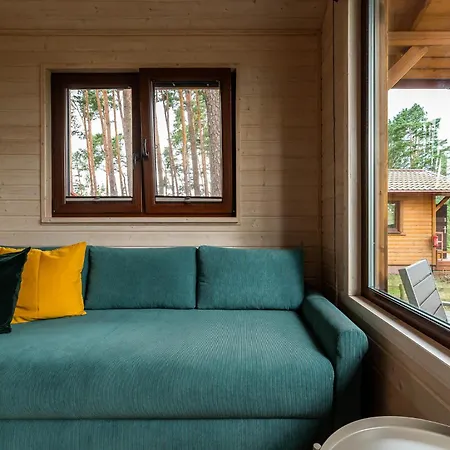 Zakatek Wdzydze -domek Nr 7 W Pierwszej Linii Od Jeziora Ferienhaus
