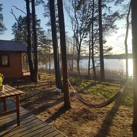 Hébergement de vacances Zakatek Wdzydze -domek Nr 7 W Pierwszej Linii Od Jeziora Borsk