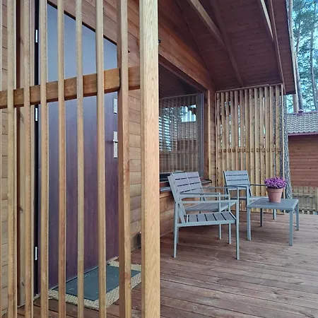 Zakatek Wdzydze -domek Nr 7 W Pierwszej Linii Od Jeziora Ferienhaus Borsk