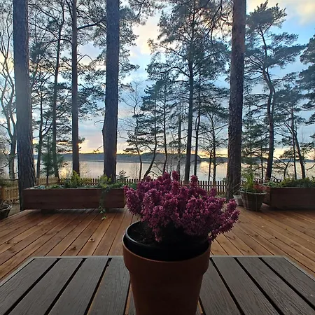 Zakatek Wdzydze -domek Nr 7 W Pierwszej Linii Od Jeziora * Borsk