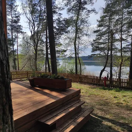 Zakatek Wdzydze -domek Nr 7 W Pierwszej Linii Od Jeziora * Borsk