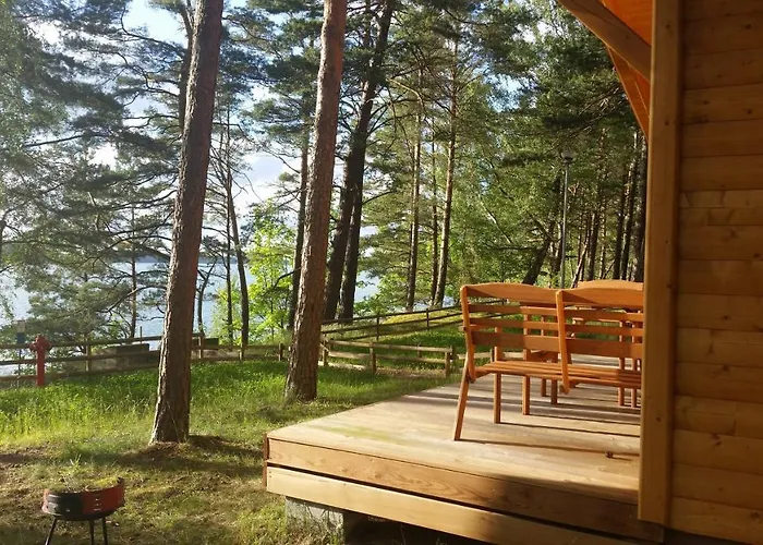 Zakatek Wdzydze -domek Nr 7 W Pierwszej Linii Od Jeziora *