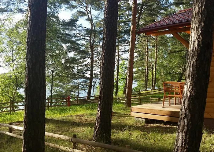 Дом отдыха Zakatek Wdzydze -domek Nr 7 W Pierwszej Linii Od Jeziora *