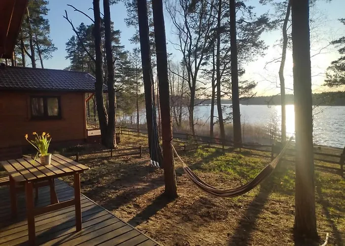 Дом отдыха Zakatek Wdzydze -domek Nr 7 W Pierwszej Linii Od Jeziora Борск